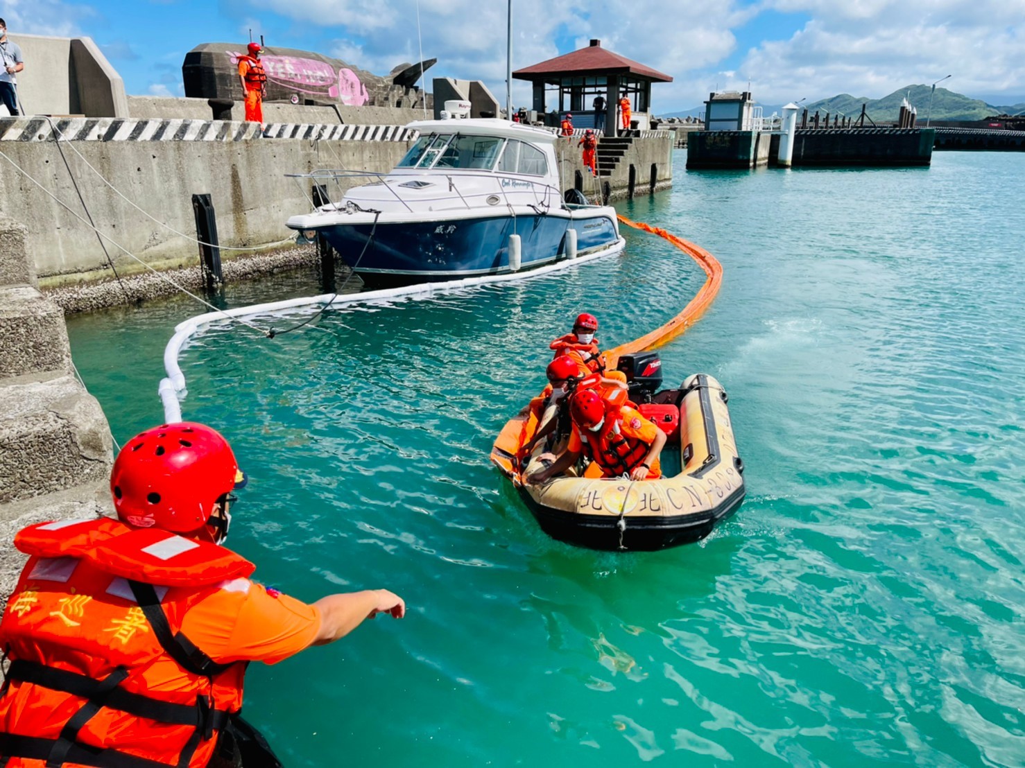 海洋污染應變演練2